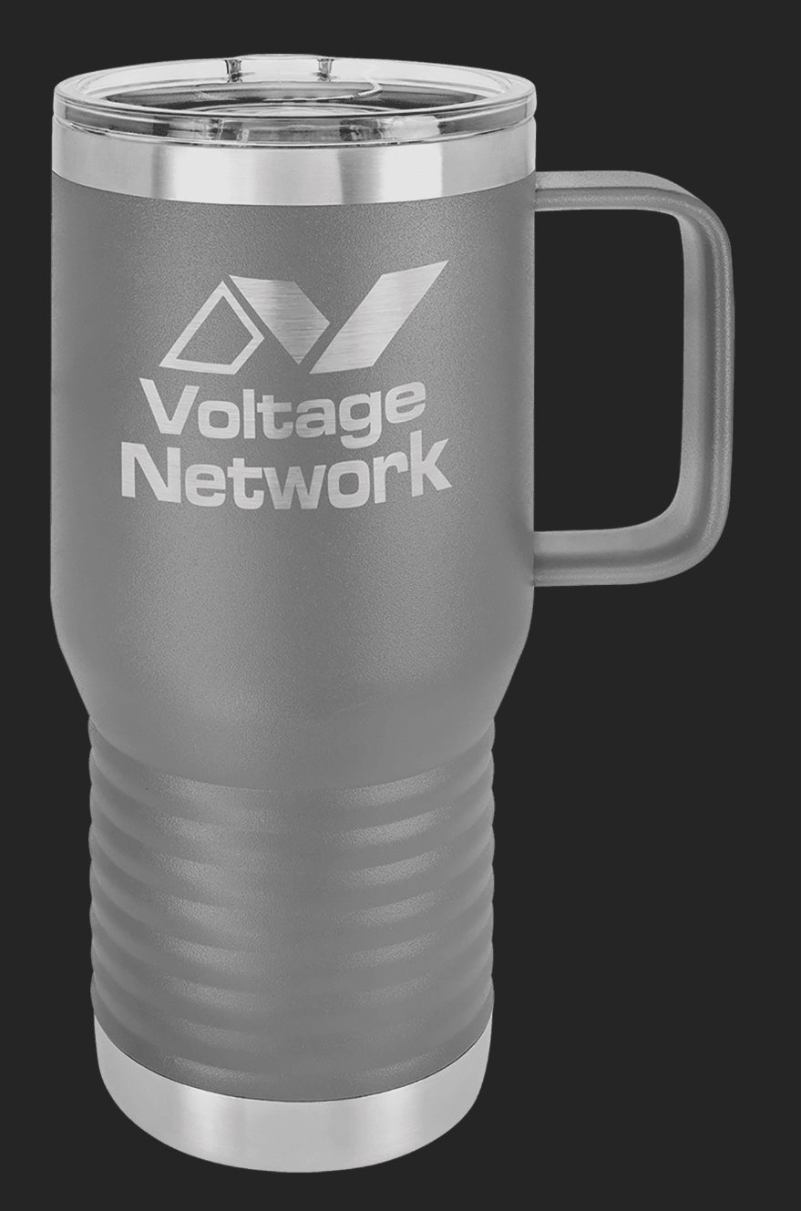 20oz, 32oz, 40oz Travel Mug - Polar Camel Powder Coated
