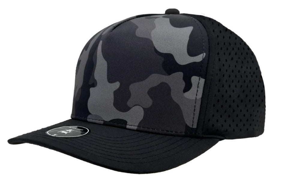 Zapped Headwear - 5 Panel Medium Profile - Blackhawk