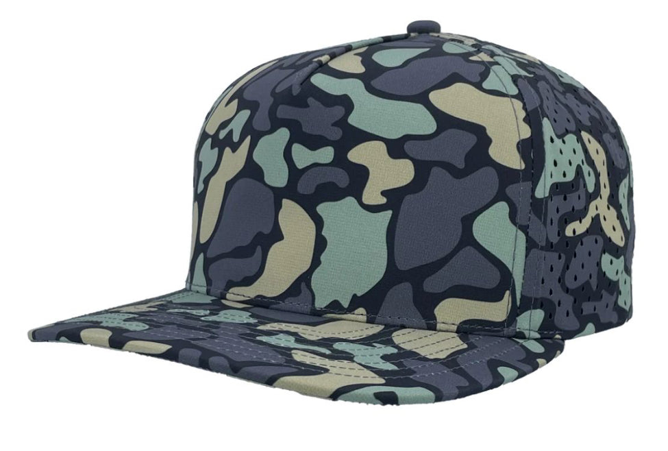 Zapped Headwear - 5 Panel Medium Profile - Blackhawk