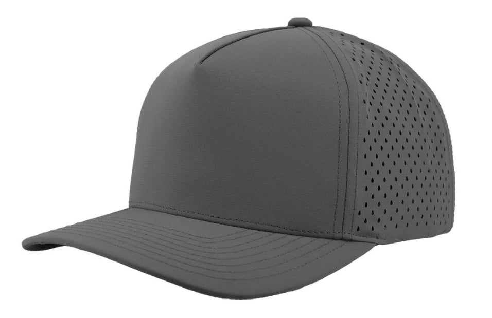 Zapped Headwear - 5 Panel Medium Profile Snapback - Blackhawk XL
