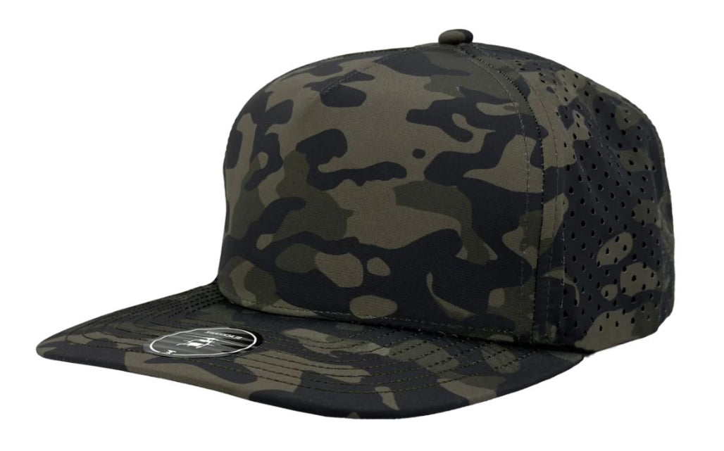 Zapped Headwear - 5 Panel Medium Profile - Blackhawk