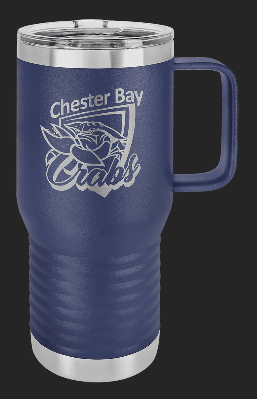 20oz, 32oz, 40oz Travel Mug - Polar Camel Powder Coated