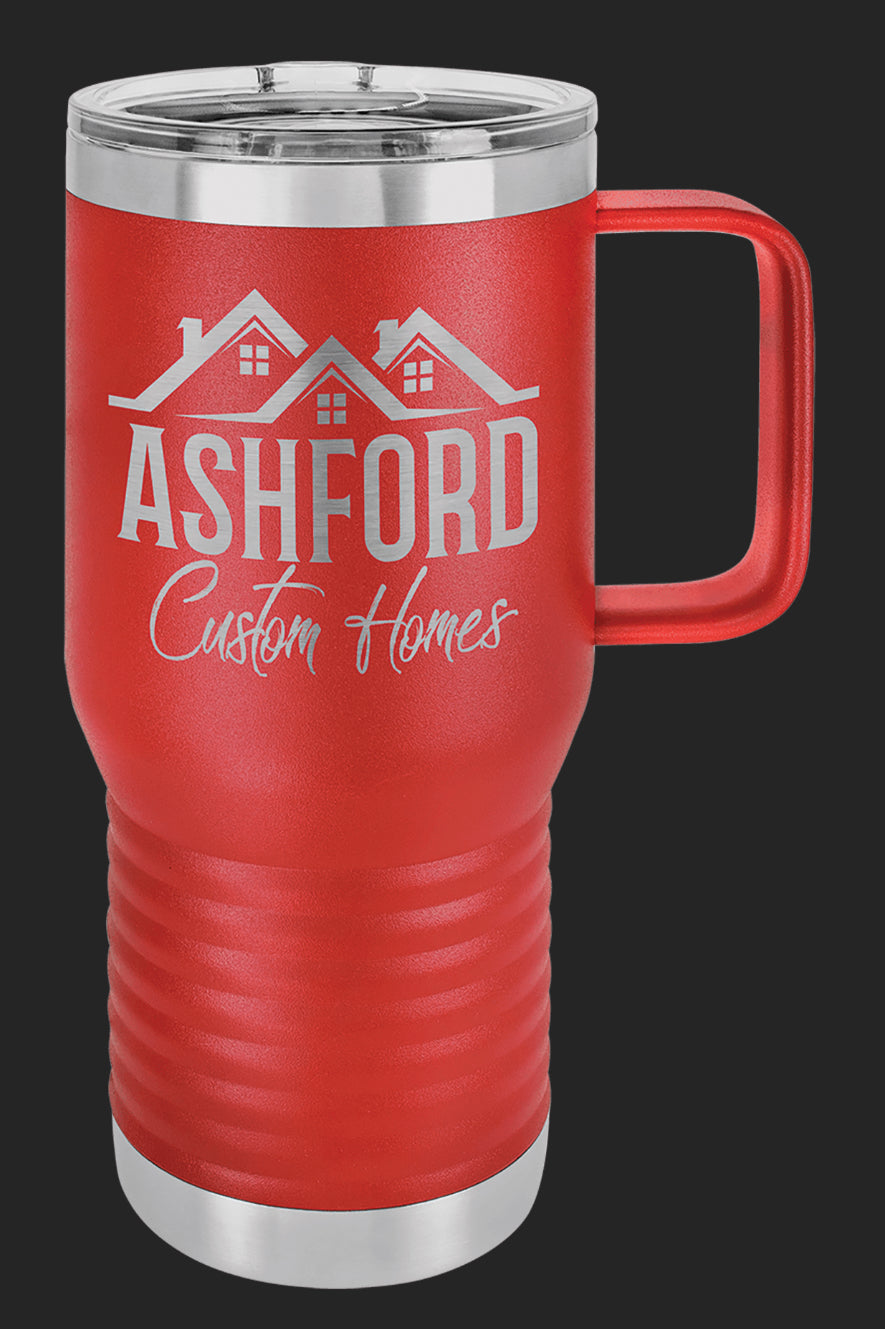 20oz, 32oz, 40oz Travel Mug - Polar Camel Powder Coated