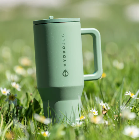 40oz HydroJug Traveler - Water Bottle with Handle & Flip Straw