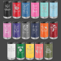 Slim & Standard Can Cooler - Polar Camel Powder Coated
