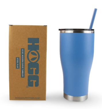 30oz Hogg Powder Coated Modern Curve Tumbler