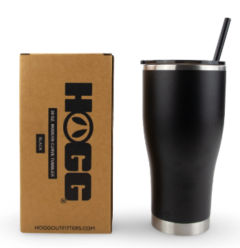 30oz Hogg Powder Coated Modern Curve Tumbler