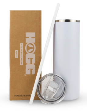 20oz Hogg Powder Coated Skinny Tumbler