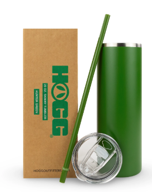 20oz Hogg Powder Coated Skinny Tumbler