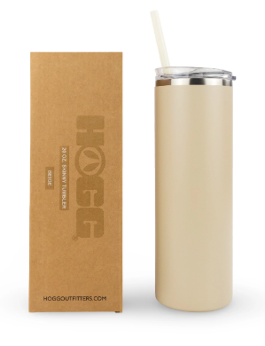 20oz Hogg Powder Coated Skinny Tumbler