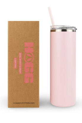 20oz Hogg Powder Coated Skinny Tumbler