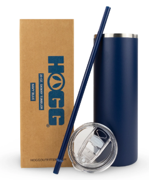 20oz Hogg Powder Coated Skinny Tumbler