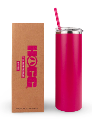 20oz Hogg Powder Coated Skinny Tumbler