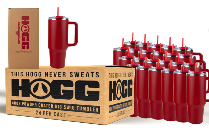 40oz Hogg Powder Coat Big Swig