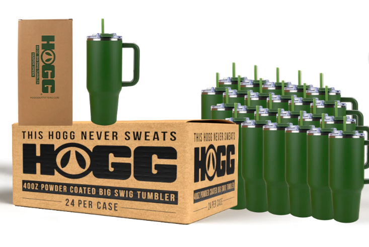 40oz Hogg Powder Coat Big Swig