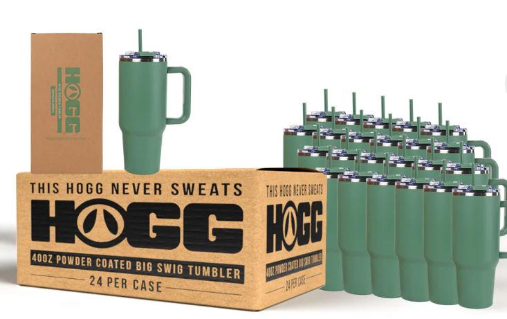 40oz Hogg Powder Coat Big Swig