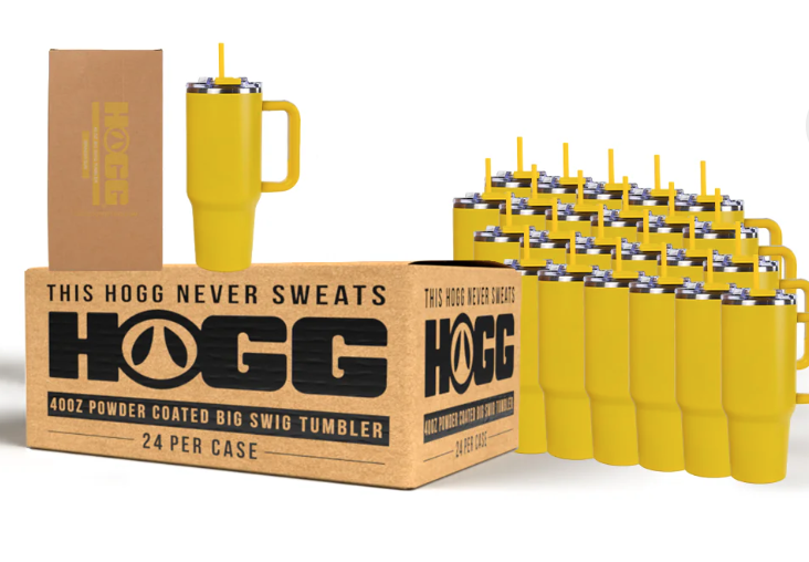 40oz Hogg Powder Coat Big Swig