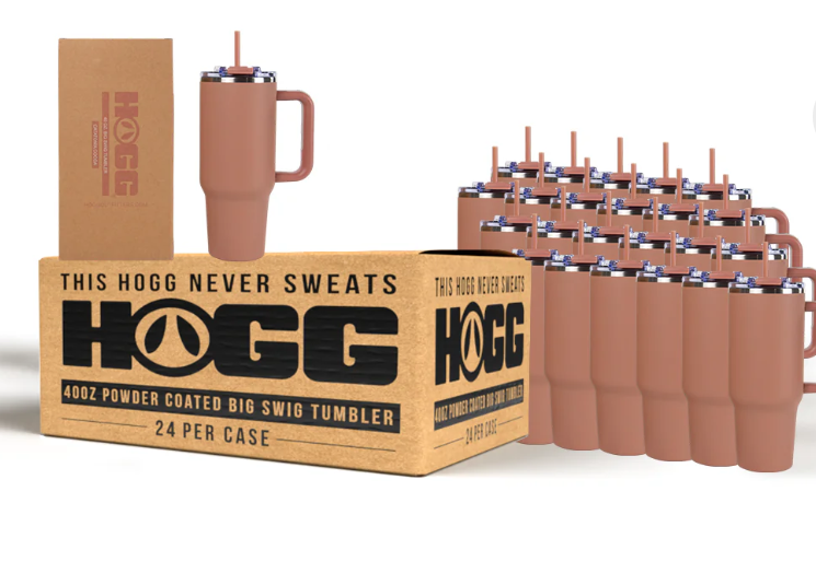 40oz Hogg Powder Coat Big Swig