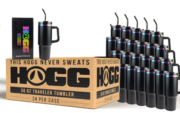 30oz Hogg Powder Coated Traveler