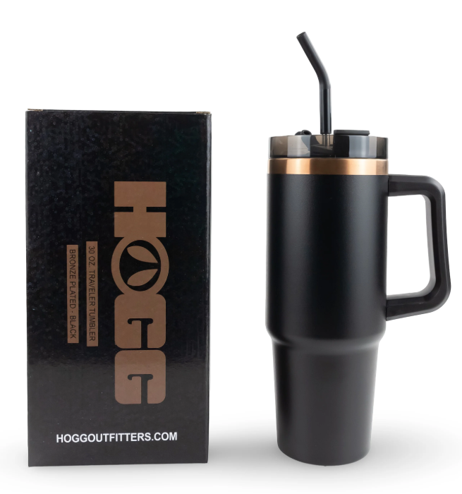 30oz Hogg Powder Coated Traveler