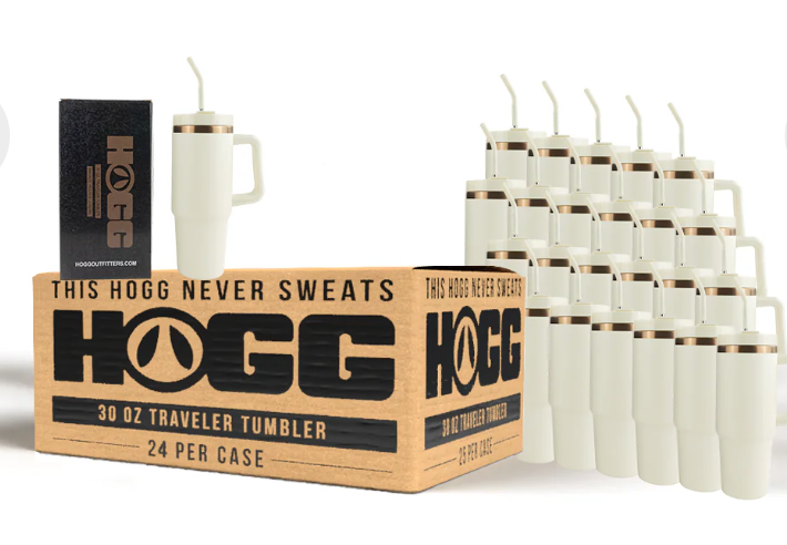 30oz Hogg Powder Coated Traveler