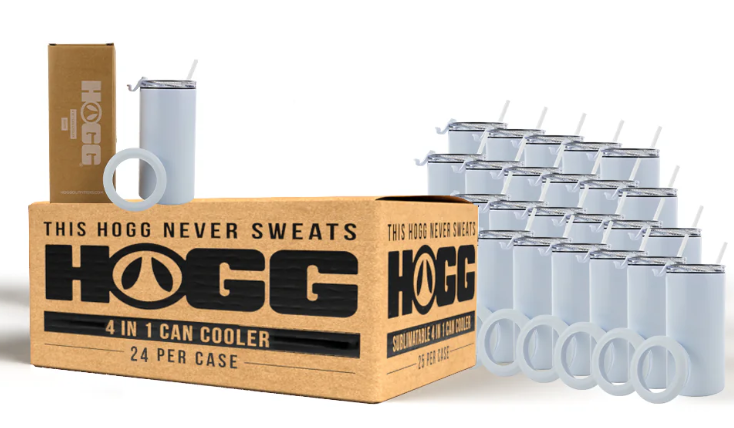 4 in 1 Hogg Powder Coated Can Cooler