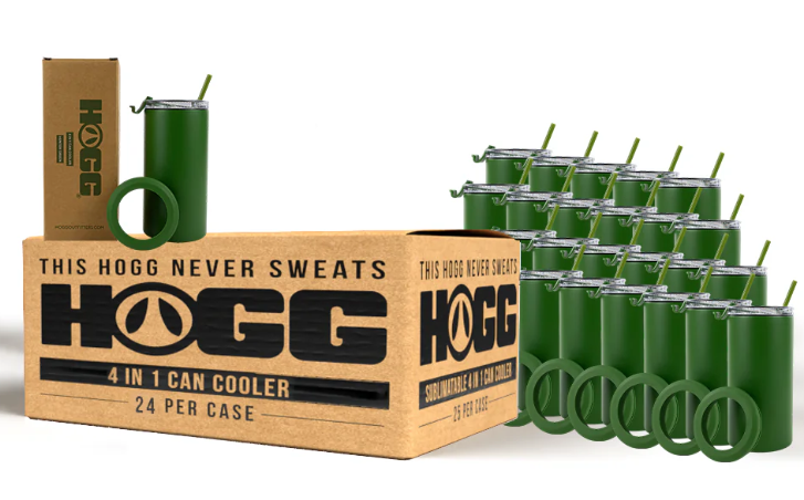 4 in 1 Hogg Powder Coated Can Cooler