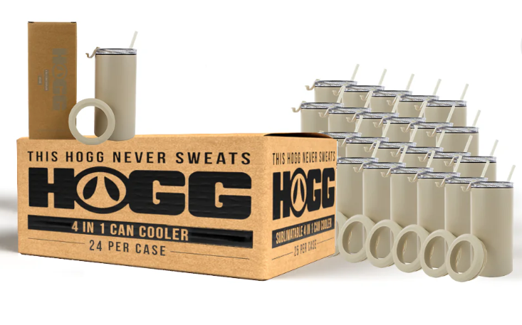 4 in 1 Hogg Powder Coated Can Cooler