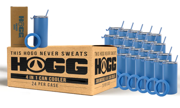 4 in 1 Hogg Powder Coated Can Cooler