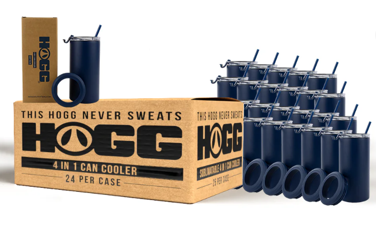 4 in 1 Hogg Powder Coated Can Cooler