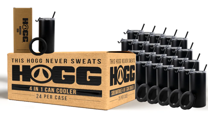4 in 1 Hogg Powder Coated Can Cooler