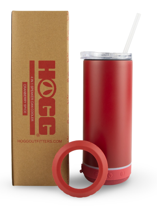 4 in 1 Hogg Powder Coated Can Cooler Speaker