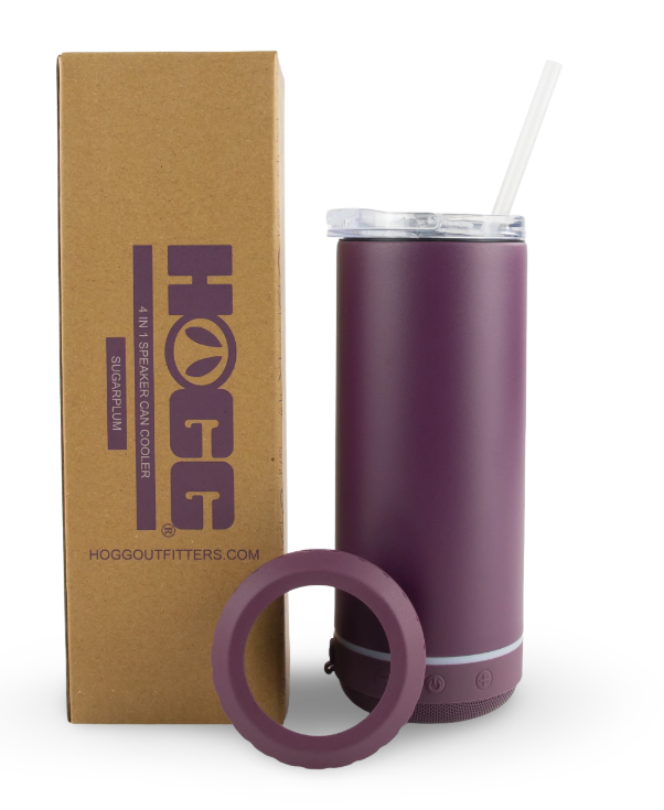 4 in 1 Hogg Powder Coated Can Cooler Speaker