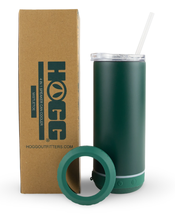 4 in 1 Hogg Powder Coated Can Cooler Speaker