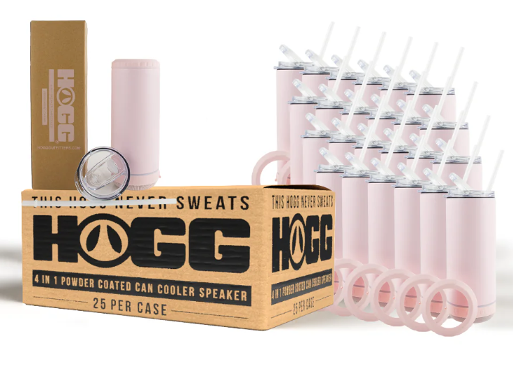 4 in 1 Hogg Powder Coated Can Cooler Speaker