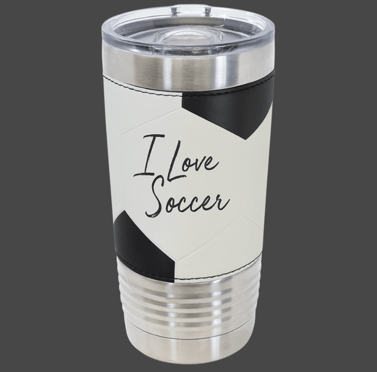 20oz Sport Theme - Polar Camel Powder Coat Tumbler