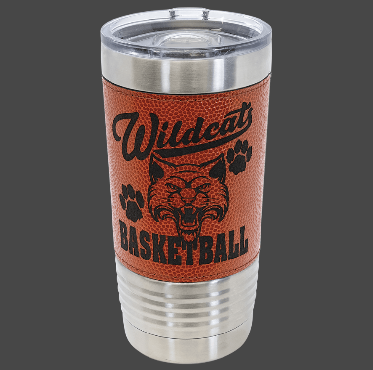 20oz Sport Theme - Polar Camel Powder Coat Tumbler
