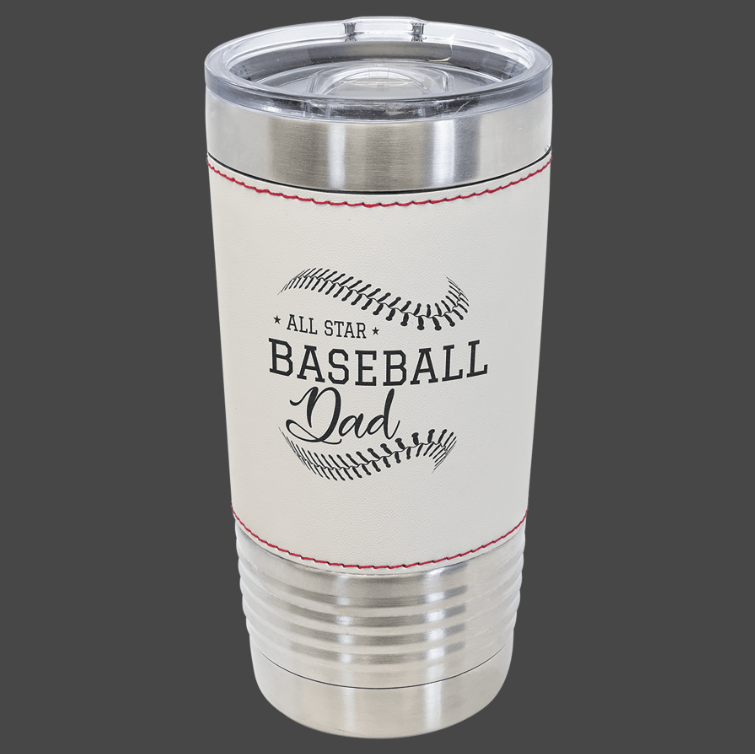 20oz Sport Theme - Polar Camel Powder Coat Tumbler
