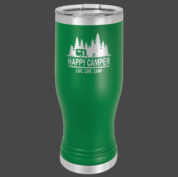 14oz & 20oz Pilsner - Polar Camel Powder Coated Ringneck