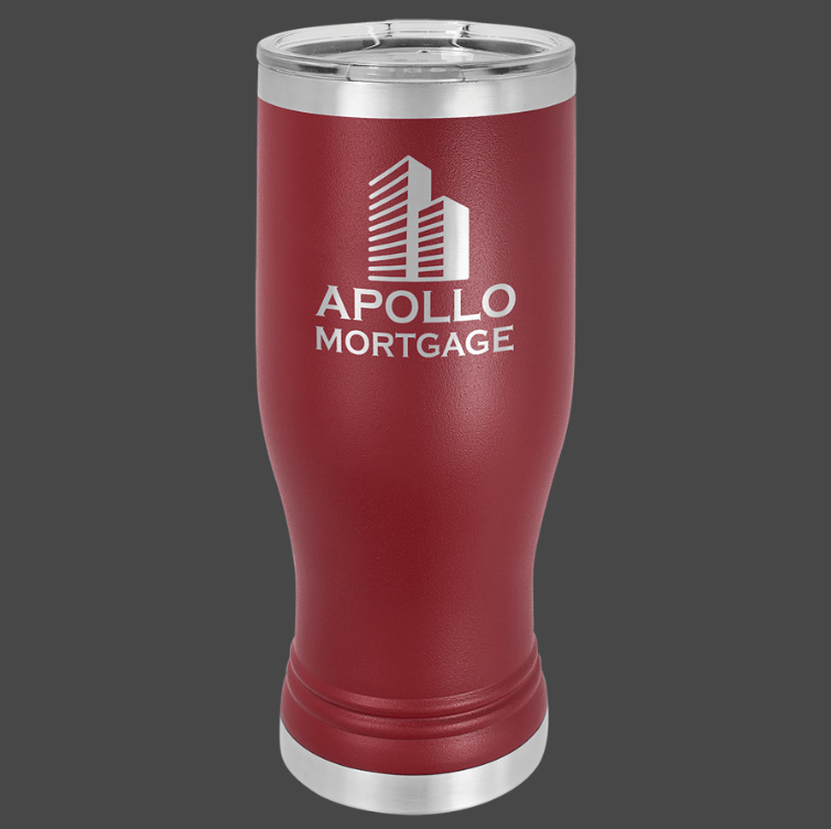 14oz & 20oz Pilsner - Polar Camel Powder Coated Ringneck