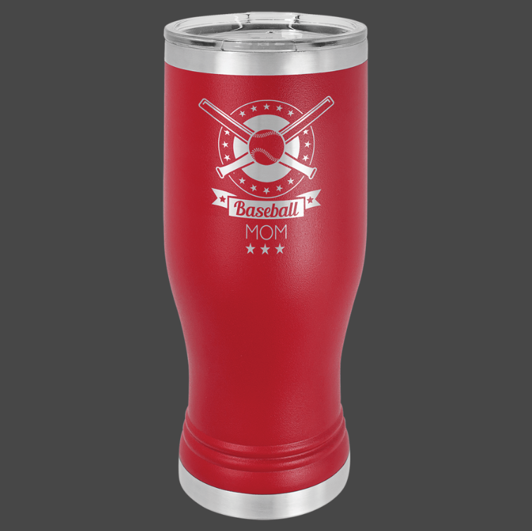 14oz & 20oz Pilsner - Polar Camel Powder Coated Ringneck