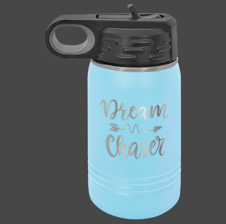12oz, 20oz,32oz, 40oz Water Bottle - Polar Camel Powder Coated
