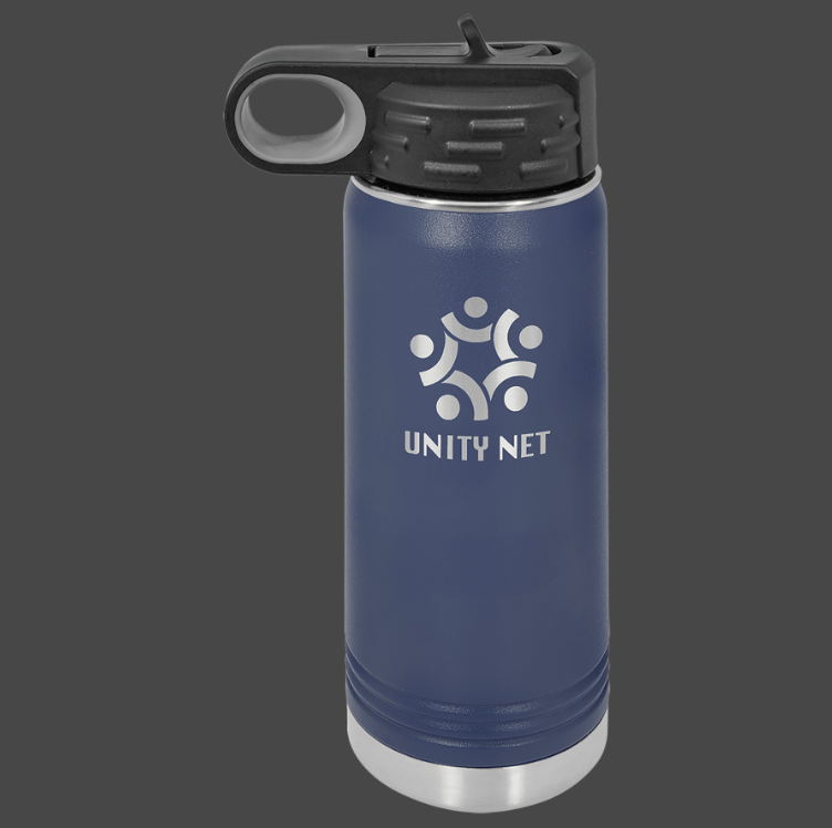 12oz, 20oz,32oz, 40oz Water Bottle - Polar Camel Powder Coated