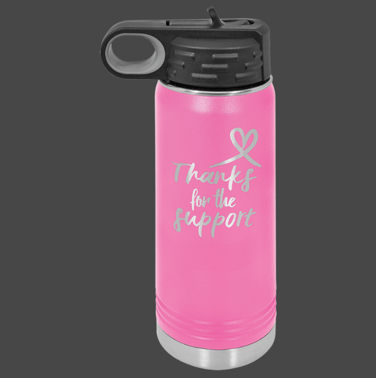 12oz, 20oz,32oz, 40oz Water Bottle - Polar Camel Powder Coated
