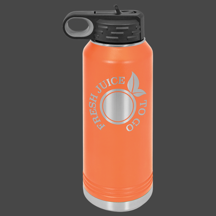 12oz, 20oz,32oz, 40oz Water Bottle - Polar Camel Powder Coated