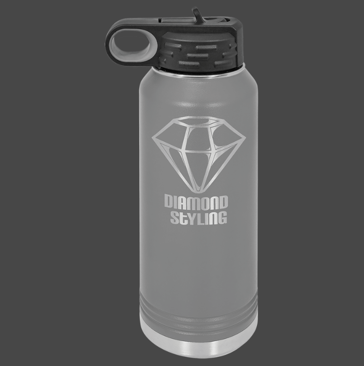 12oz, 20oz,32oz, 40oz Water Bottle - Polar Camel Powder Coated
