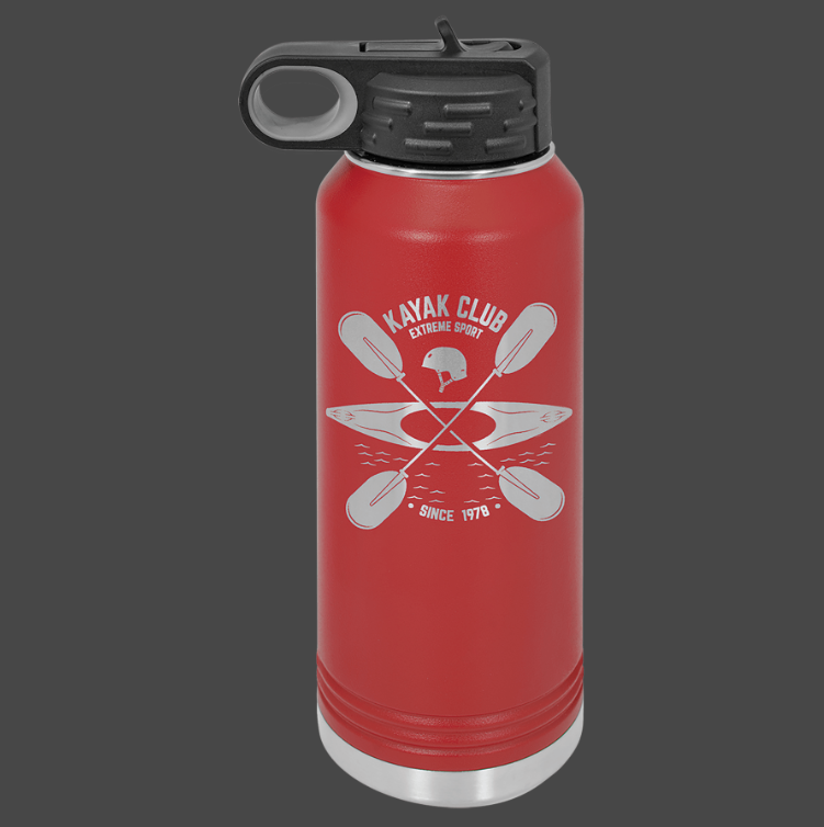 12oz, 20oz,32oz, 40oz Water Bottle - Polar Camel Powder Coated