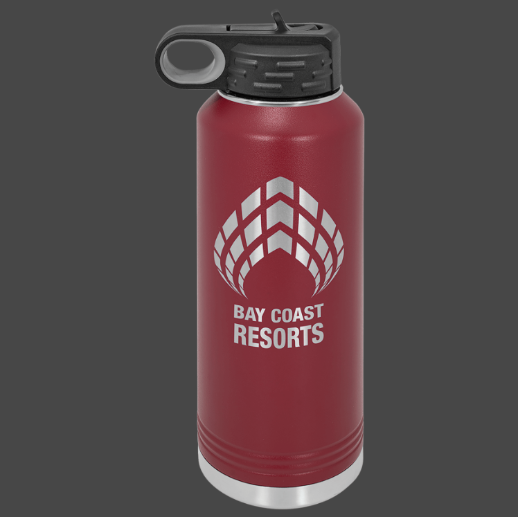 12oz, 20oz,32oz, 40oz Water Bottle - Polar Camel Powder Coated