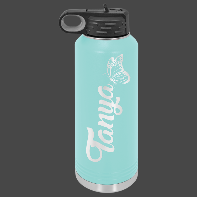 12oz, 20oz,32oz, 40oz Water Bottle - Polar Camel Powder Coated