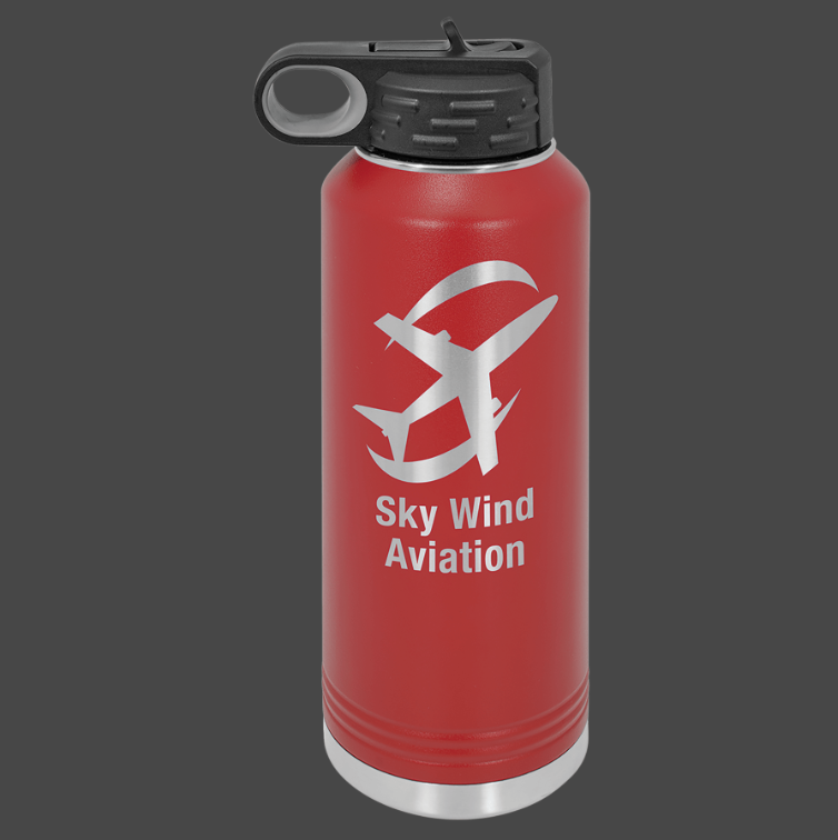 12oz, 20oz,32oz, 40oz Water Bottle - Polar Camel Powder Coated